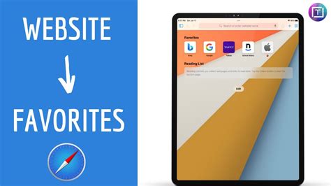 How to Add Website to Favorites on iPad: A Journey Through Digital Convenience and Beyond